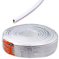 Кабель  КВОС-2 SUPERVISION VODEO CABLE комб.  внутренний белый, питание2*0,5 (100м)