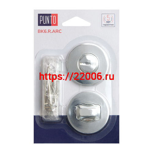 Ручка Punto (Пунто) поворотная BK6.R.ARC.R52 (BK6 ARC) CP-8 хром фото 2 Ручка Punto (Пунто) поворотная BK6.R.ARC.R52 (BK6 ARC) CP-8 хром фото 2