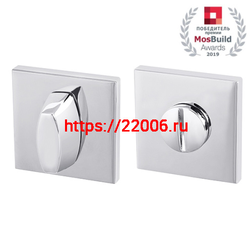 Ручка Armadillo (Армадилло) поворотная BK6.K.USS52 (WC-BOLT BK6 USS) CP-8 хром