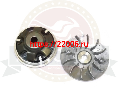 Вариатор передний 4х такт GY6-125/150 152QMI,157QMJ,ATV150 фото 2