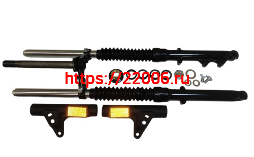 Вилка телескопическая передняя COLT в сборе (ДИСКОВЫЙ тормоз) фото 2 Вилка телескопическая передняя COLT в сборе (ДИСКОВЫЙ тормоз) фото 2