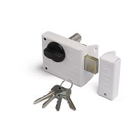 Замок Zenit (Зенит) накладной ЗН1-2.1 (белый)