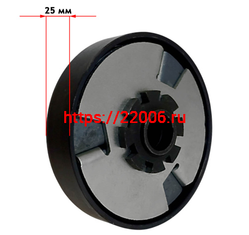 Сцепление автоматическое, на вал 19 мм, цепь 428, звезда 10 зубов фото 5 Сцепление автоматическое, на вал 19 мм, цепь 428, звезда 10 зубов фото 5
