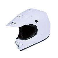 Мотошлем YM-210 KIDS белый  (М)