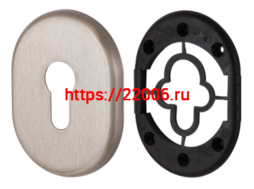 Декоративная накладка Armadillo (Армадилло) на цилиндр ET-DEC (ATC Protector 1) SN-3 Матовый никель фото 4 Декоративная накладка Armadillo (Армадилло) на цилиндр ET-DEC (ATC Protector 1) SN-3 Матовый никель фото 4