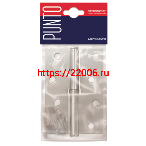 Петля Punto (Пунто) съемная IN4100SL-HD SB левая (113/HD-4) мат. золото ПОДВЕС фото 2