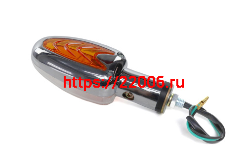 Боковой фонарь (BF-24) "Свеча" хром (пласт) фото 2