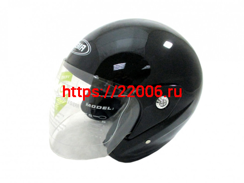 Мотошлем YM-612 черный (XS) Мотошлем YM-612 черный (XS)