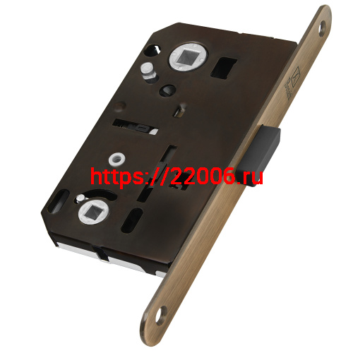 Замок Bonaiti (Бонаити) межкомнатный магнитный под WC B-FORTY N62 с отв F45 (античная бронза), планка 190 мм фото 3 Замок Bonaiti (Бонаити) межкомнатный магнитный под WC B-FORTY N62 с отв F45 (античная бронза), планка 190 мм фото 3