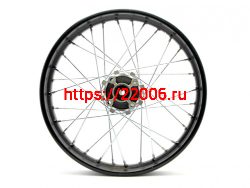 Диск колеса задний стальной на спицах 2.15 - 18" TTR250 под ось 15мм