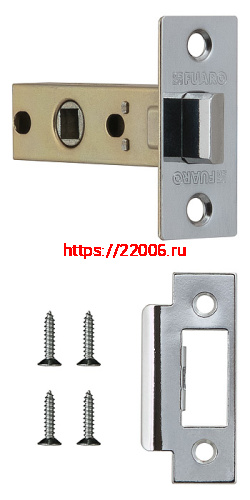 Защелка Fuaro (Фуаро) врезная METF12-45-25 (F12-45-25) CP хром Защелка Fuaro (Фуаро) врезная METF12-45-25 (F12-45-25) CP хром