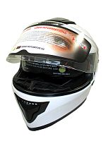 Мотошлем YM-830 белый (S)