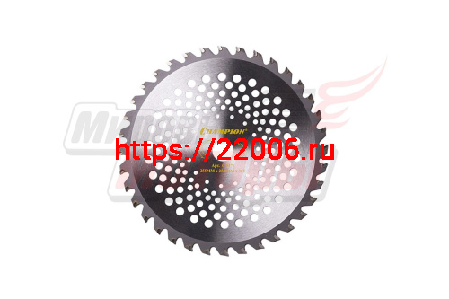 Нож мет. 255мм 36z CHAMPION (36/255/25.4) с зубц. из тв.сплава Strong (C5171) Нож мет. 255мм 36z CHAMPION (36/255/25.4) с зубц. из тв.сплава Strong (C5171)