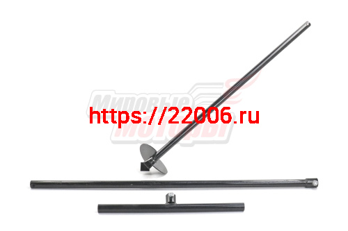 Бур ручной для земляных работ (D 150мм, L-1900мм)