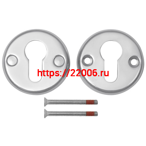 Декоративная Fuaro (Фуаро) накладка ESC-С-001-CР цилиндровая (хром) подвес фото 2 Декоративная Fuaro (Фуаро) накладка ESC-С-001-CР цилиндровая (хром) подвес фото 2