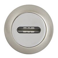 Накладка Fuaro (Фуаро) на сувальдный замок SC.R.RM54 (SC RM) SN/CP-3 матовый никель/хром