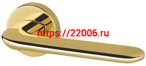 Ручка Armadillo (Армадилло) раздельная R.URB52.EXCALIBUR (EXCALIBUR URB4) GOLD-24 золото 24К