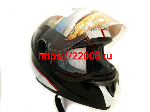 Шлем интеграл "Safelead" HF-122 черный Q162, размер XL фото 2 Шлем интеграл "Safelead" HF-122 черный Q162, размер XL фото 2