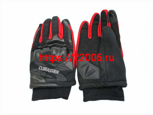 Перчатки Cuirassier RX100 красные (M) Перчатки Cuirassier RX100 красные (M)