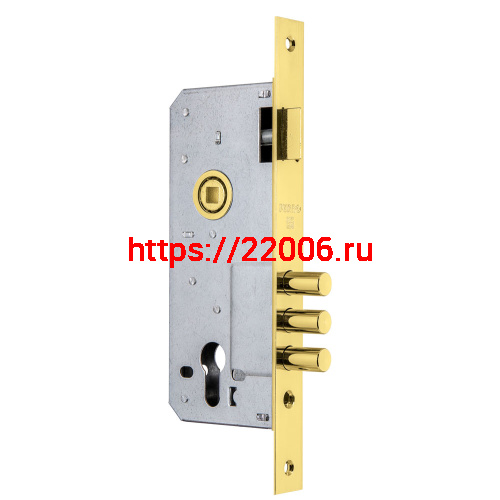 Корпус Fuaro (Фуаро) врезного замка с защёлкой DD900/C-45.85.3MR (900 3MR W/B) PB латунь