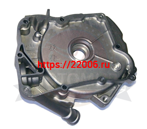 Крышка картера правая  GY6-125/150 АТV коленвала (маслощуп) ( FT150T(0701) фото 2