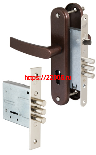 Комплект Sam (Сам) врезных замков с ручкой Комплект дверника №3 (ЗВ8-6/13, ЗВ4-31/55, РФ55-002/90) /60029/ Комплект Sam (Сам) врезных замков с ручкой Комплект дверника №3 (ЗВ8-6/13, ЗВ4-31/55, РФ55-002/90) /60029/