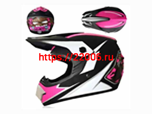 Мотошлем VIRTUE MD-905 Кросс черно-белый матовый (M) Мотошлем VIRTUE MD-905 Кросс черно-белый матовый (M)