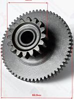 Шестерня электростартера 1 172FMM-3А, 60/16z