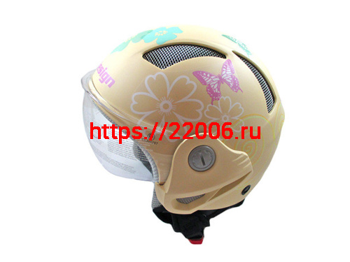 Мотошлем THH T-9 №2 matte cream/white orang (L) Мотошлем THH T-9 №2 matte cream/white orang (L)