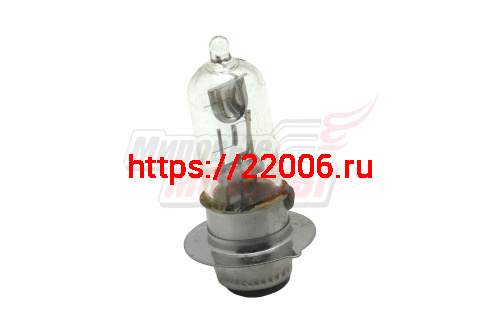 Лампа 12В 35/35Вт галоген 2х контактная (тип P15D-25-1) (на Alpha,Delta)