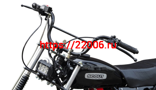 Мотоцикл СКАУТ-8 Стриж, 90 куб.см., механика фото 2