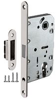 Замок межкомнатный Fuaro (Фуаро) под цилиндр MAGNET M85C-50 SN (матовый никель)