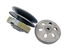 Сцепление в сборе Honda LEAD 90 со шкивом и колоколом SEE