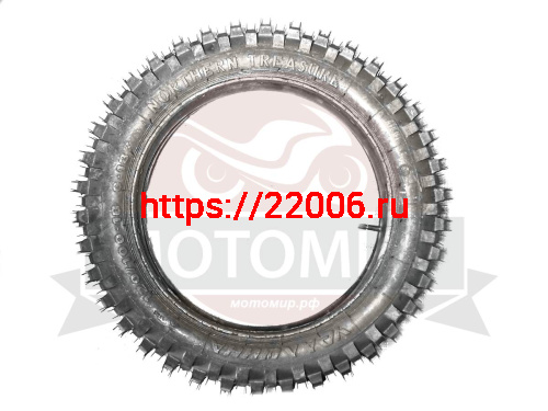 Покрышка  ПетроШина 18" С-137, 120/100-18 с камерой, кроссовая Спорт