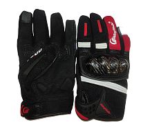 Перчатки PRO-BIKER MCS-57 (чёрно-красные), р-р XL