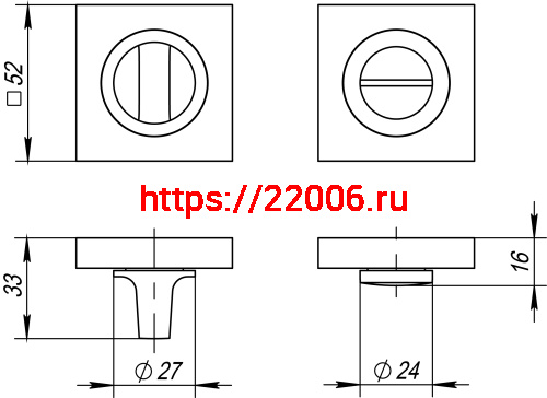 Ручка Fuaro (Фуаро) поворотная BK6.K.KM52 (BK6 KM) AB/GP-7 бронза/золото фото 3 Ручка Fuaro (Фуаро) поворотная BK6.K.KM52 (BK6 KM) AB/GP-7 бронза/золото фото 3