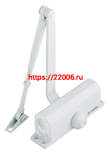 Доводчик Fuaro (Фуаро) дверной DC20-3 (DC-203) WH до 65 кг (белый)