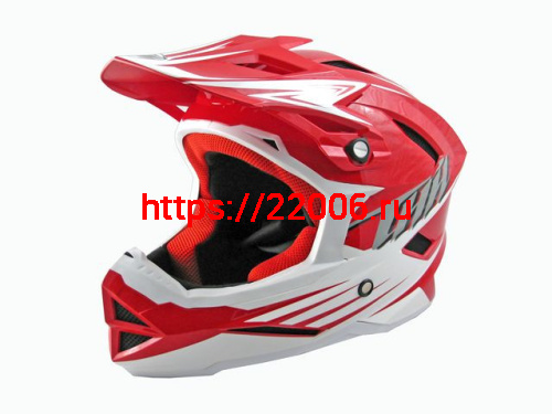 Мотошлем THH T-42 №2 red/white (M) Мотошлем THH T-42 №2 red/white (M)