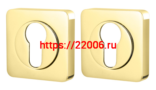 Накладка Armadillo (Армадилло) CYLINDER ET/SQ-21GP-2 золото 2шт. Накладка Armadillo (Армадилло) CYLINDER ET/SQ-21GP-2 золото 2шт.