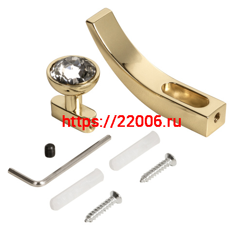 Крючок Ajax (Аякс) настенный MB-LM/K-004 GP золото фото 4