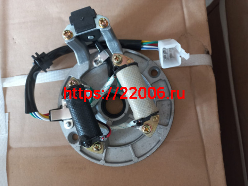 Статор генератора TTR 125 2 катушки двигатель без стартера 152FMI Статор генератора TTR 125 2 катушки двигатель без стартера 152FMI