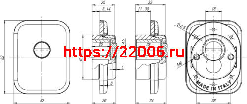 Броненакладка Armadillo (Армадилло) на ЦМ квадрат (от вырывания, 25 мм) ET/ATC-Protector 1-25(SQ) SC-14 Матовый хром фото 4 Броненакладка Armadillo (Армадилло) на ЦМ квадрат (от вырывания, 25 мм) ET/ATC-Protector 1-25(SQ) SC-14 Матовый хром фото 4