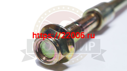 Ось переднего колеса (М12*1.25мм*220мм) скутер CITY в сборе с гайкой и втулкой (065) фото 2 Ось переднего колеса (М12*1.25мм*220мм) скутер CITY в сборе с гайкой и втулкой (065) фото 2