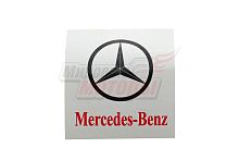 Наклейка логотипа "Mercedes-Benz" (12х12)