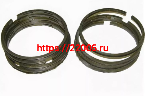 Кольца поршневые Урал 3 ремонт 79 мм (Лебедянск) чугунные (4 компр + 4 масл) Кольца поршневые Урал 3 ремонт 79 мм (Лебедянск) чугунные (4 компр + 4 масл)