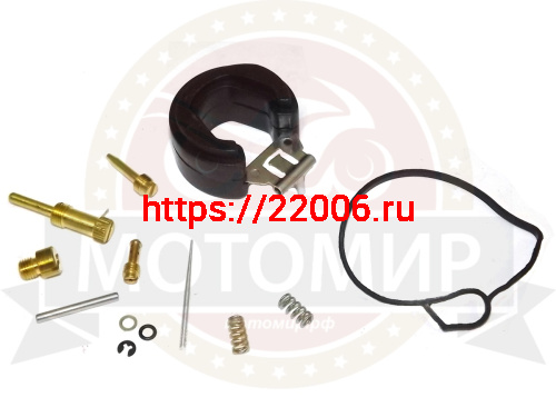 Ремкомплект карбюратора Yamaha V-5 (игла+дрос.+попл.+пруж)