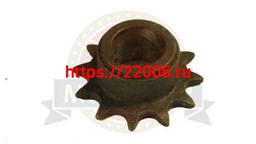 Звезда 12 зуб. (520) цепи, 15.875шаг, на вал d25мм, h28мм, шпонка 8мм, мотобуксировщик фото 2 Звезда 12 зуб. (520) цепи, 15.875шаг, на вал d25мм, h28мм, шпонка 8мм, мотобуксировщик фото 2