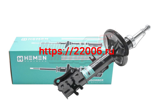 Амортизатор передний правый HEMEN Chevrolet Aveo 02-, Kalos 03- (HSAR035)