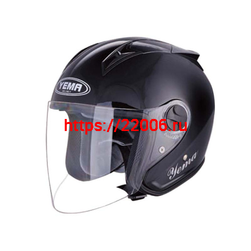 Мотошлем YM-616 черный (L)