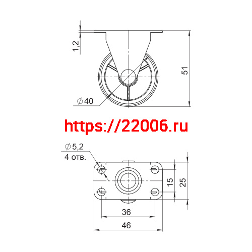 Опора Ajax (Аякс) колесная прямоходная WL/R-40P/50 kg WH пластик белый фото 2 Опора Ajax (Аякс) колесная прямоходная WL/R-40P/50 kg WH пластик белый фото 2